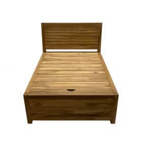 Teak Balkon daybed met opbergruimte