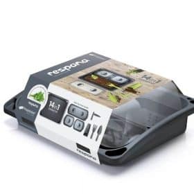 14 delige Kweek starterset moestuinbak - Minikas + accessoires