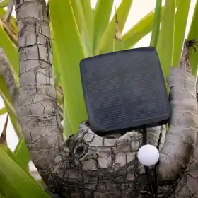 Lumisky Billy Solar Lichterkette 60 LED warmweiß, 6,9 m, IP44, Solarbetrieben, für Garten, Terrasse und Innenräume