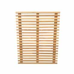 Teakhouten planten wandrek - 85 x 100 cm teakhouten planten wandrek - 85 x 100