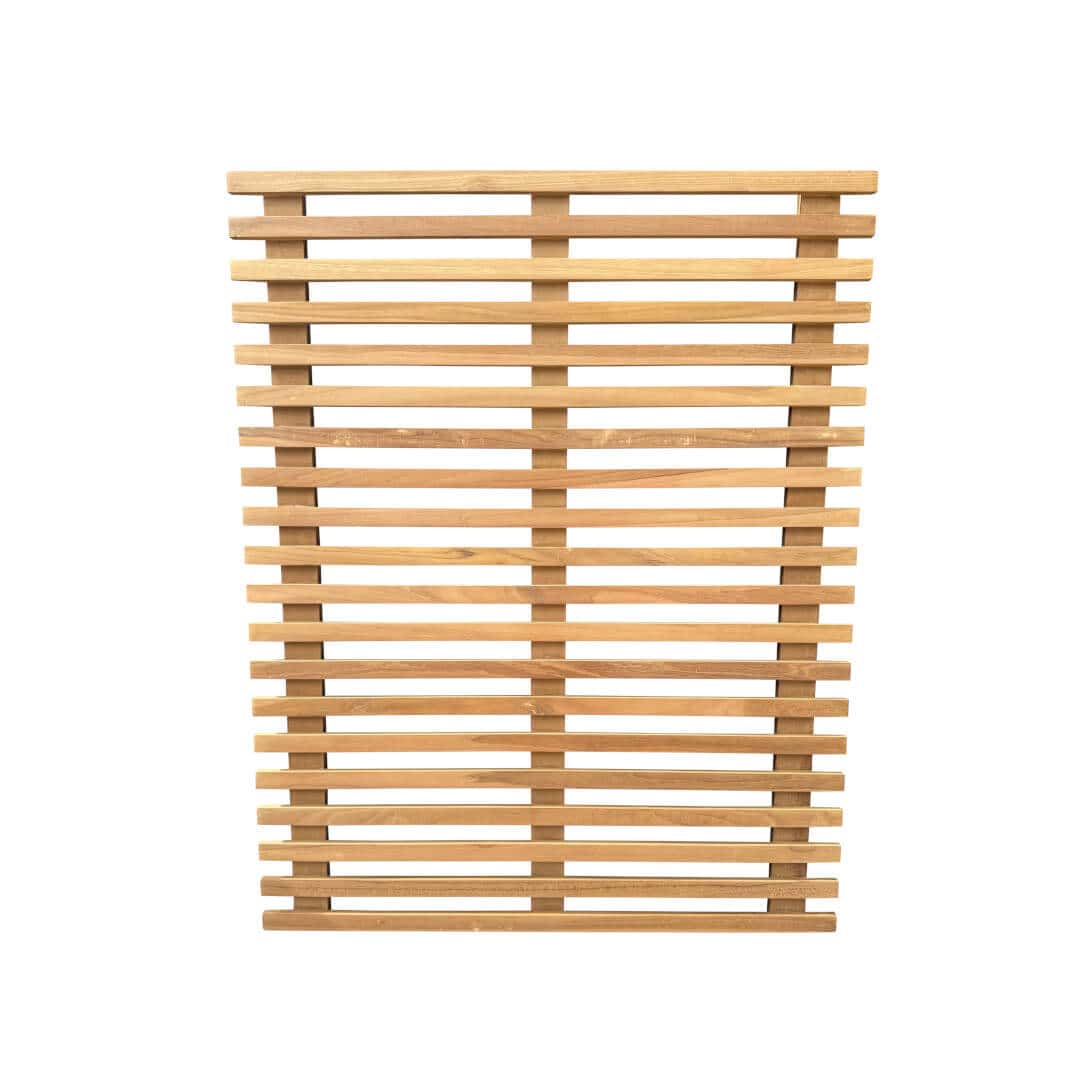 Teakhouten planten wandrek - 85 x 100 cm teakhouten planten wandrek - 85 x 100